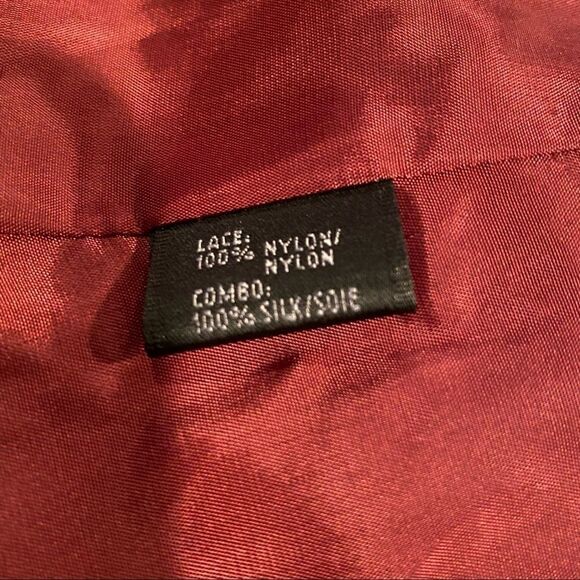 Lafayette 148 100% Silk Blazer W/ Lace Overlay Size 10 Woman’s Evening Wear - Picture 7 of 13